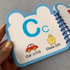 Blue Paper Hardcover Children'S Books Customized Printing For Kids Education