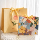Colorful Art Paper Printed Paper Shopping Bag For Clothing Gift Packaging