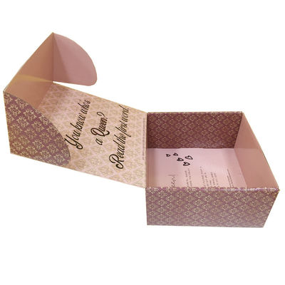 Disposable E Flute Corrugated Box Customized Size And Pattern